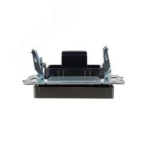 BRITE Розетка HDMI РHDMI-0-БрС сталь - фото 5