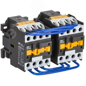 Изображение товара Контактор КМИ-22530 реверс 25А 230В/АС3 2НО (шт)