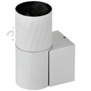 Светильник уличный декоративный для наружного освещения 5220 настенный GU10 IP65 белый - фото 1