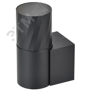 Изображение товара Светильник уличный декоративный для наружного освещения 5220 настенный GU10 IP65 черный (шт)