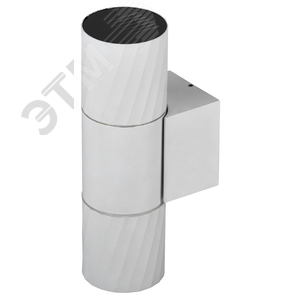 Изображение товара Светильник уличный декоративный для наружного освещения 5221 настенный 2хGU10 двусторонний IP65 белый (шт)