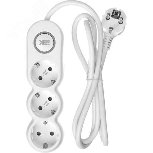 Удлинитель У03В 3 места 2P+PE/1,5м 3х1,5мм2 16А/250В UNO - фото 4