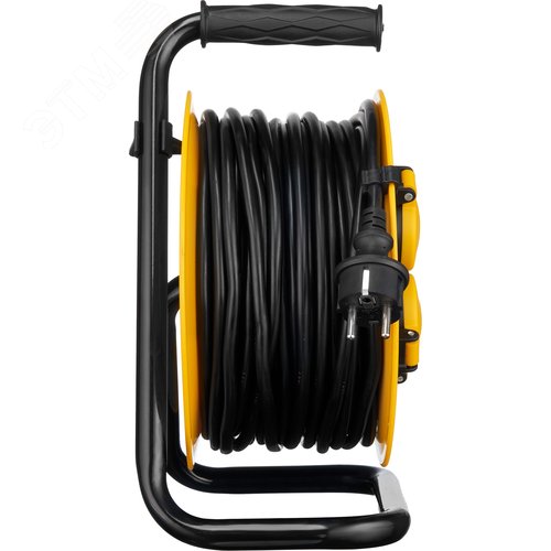 Удлинитель силовой 4 розетки шнур 30м ПВС 3х1.5мм2 УК30 с термозащитой IP44 - фото 5