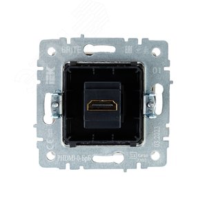 BRITE Розетка HDMI РHDMI-0-БрБ белый - фото 4