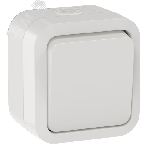 Изображение товара TORS Выключатель кнопочный 10А IP55 TS310 белый IEK (шт)