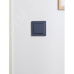 BRITE Рамка 1 пост IP44 РУ-1-БрМ-44 маренго - фото 6