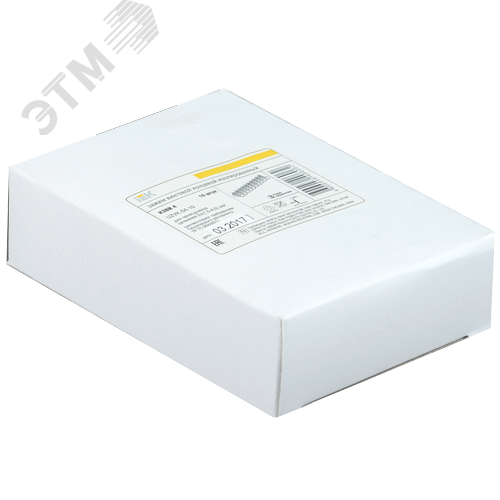 Зажим винтовой концевой изолированный КЗВИ 6.0мм2 10x1 - фото 2