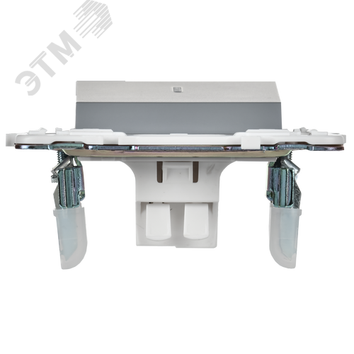 SKANDY Выключатель 1-клавишный проходной с индикацией 10А SK-V08Gr серый IEK - фото 4