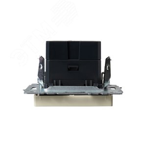 BRITE Розетка USB A+C 18Вт РЮ11-1-БрКр бежевый - фото 5