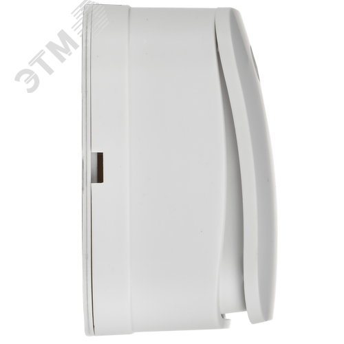 GLORY Выключатель 1-клавишный для открытой установки с индикацией 10А ВС20-1-1-ХБм белый матовый IEK - фото 5