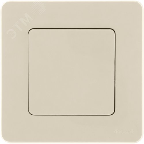 Выключатель 1-клавишный самовозвартный с нормально-открытым контактом 6А безвинтовое крепление слоновая кость INSPIRIA - фото 3