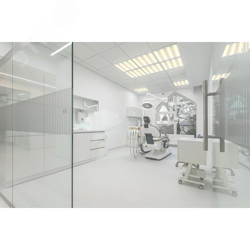 Панель светодиодная PRO светильник 1201 30Вт 3000К IP54 595х595мм опал - фото 5