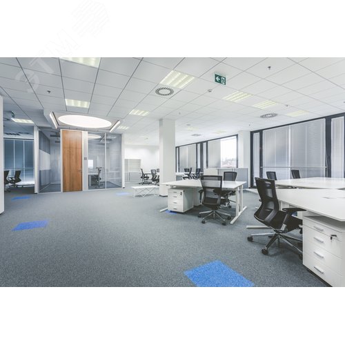 Панель светодиодная PRO светильник 1001 30Вт 3000К IP40 595х595мм призма - фото 5