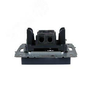 BRITE Выключатель одноклавишный 10А ВС10-1-0-БрМ маренго - фото 4