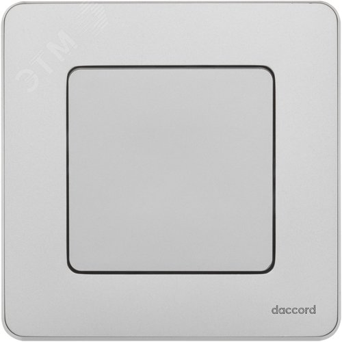 Выключатель 1-клавишный проходной 10АХ IP44 безвинтовое крепление алюминий INSPIRIA - фото 3