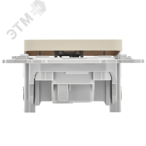 FLITE Выключатель 1-клавишный 10А ВС11-1-0-ФлСл сливочный IEK - фото 3