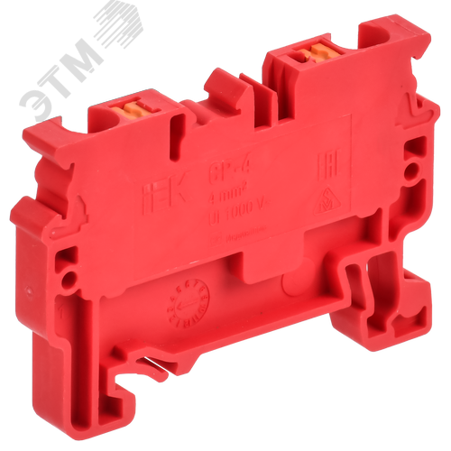 ARMAFIX Клемма пружинная Push In CP 4мм2 красная IEK - фото 3
