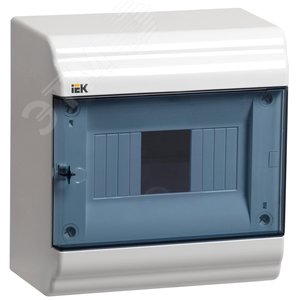 Щит распределительный навесной ЩРн-П-6 пластиковы й прозрачная дверь IP41 PRIME