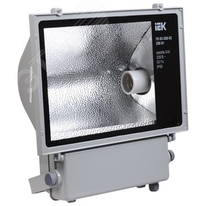 Прожектор металлогалогенный ГО03-250-02 250Вт цоколь E40 серый ассиметричный IP65 IEK