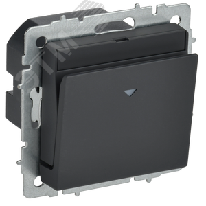 BRITE Выключатель карточный 30А ВС10-1-8-БрГ графит IEK - фото 1