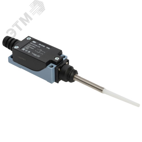 Выключатель концевой КВ-8166 шток пружинный с диэлектриком на отклонение IP65 - фото 1