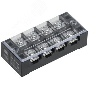 Изображение товара Блок зажимов БЗН ТВ-4504 4,5 мм2 45A 4 пары (шт)