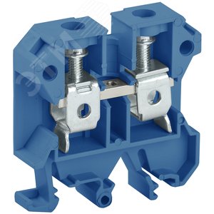 Изображение товара Клемма винтовая КВИ-16мм2 синяя (шт)