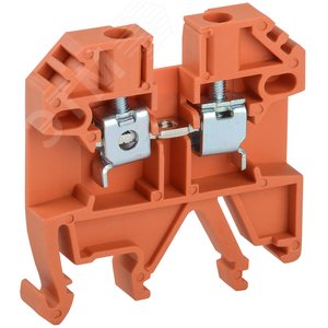 Изображение товара Клемма винтовая КВИ-2,5мм2 оранжевая (шт)