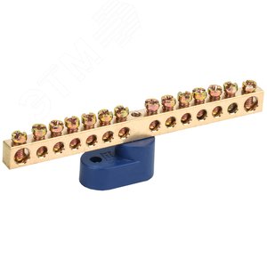 Изображение товара Шина N ноль на одном угловом изоляторе ШНИ-6х9-14-У1-С (шт)