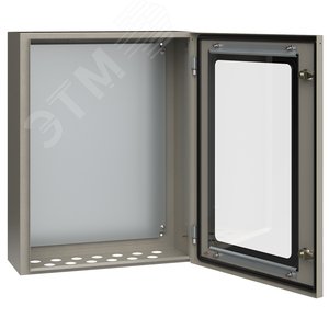 Корпус металлический ЩМП-3-0 (650х500х220мм) У2 IP54 прозрачная дверь
