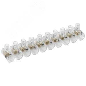 Изображение товара Зажим винтовой концевой изолированный КЗВИ 4.0мм2 10x1 (шт)