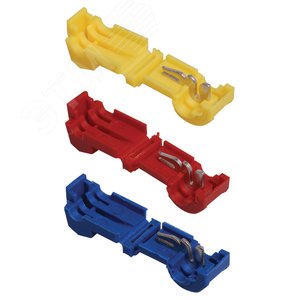 Изображение товара Зажим ответвительный ЗПО-2 0.5-1.5мм.кв красный (100шт) (упак)