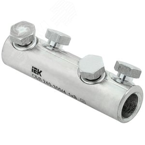 Изображение товара Соединитель болтовой луженый СБЛ 240-300/4 1кВ (шт)
