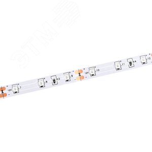 Лента светодиодная 5м LSR-2835Y60 4,8Вт/м 12В IP20 60LED/м - фото 1