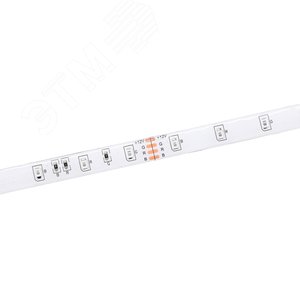Лента светодиодная 5м LSR-2835RGB54 4,8Вт/м 12В RGB IP65 54LED/м - фото 1