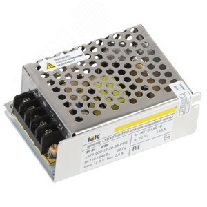 Драйвер LED ИПСН-PRO 30Вт 12 В блок - клеммы IP20 IEK LSP1-030-12-20-33-PRO IEK