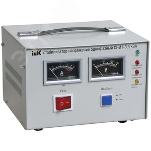 Стабилизатор напряжения  однофазный 1.5 кВА СНИ1-1.5 кВА IVS10-1-01500 IEK