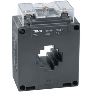 Трансформатор тока ТТИ-30 300/5А 5ВА без шины класс точности 0.5S