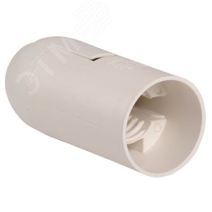 Ппл14-02-К02 Патрон подвесной пластик, Е14, белый, индивидуальный пакет, IEK