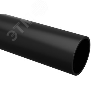 Труба гладкая жесткая ПНД d20 черная (100м)