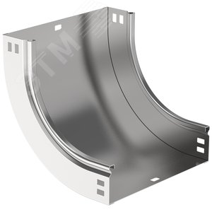 Изображение товара Поворот плавный 90 градусов тип В10 ESCA 80х200 мм (шт)