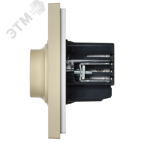 FORTE&PIANO Светорегулятор поворотно-нажимной 600Вт FP454 ваниль IEK - фото 5