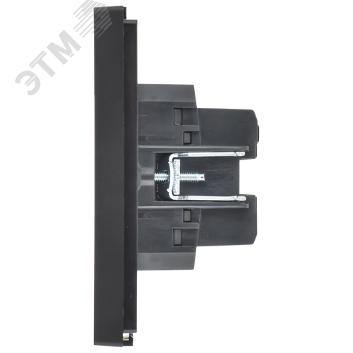 FORTE&PIANO Выключатель 2-клавишный перекрестный 10А FP109 черный IEK - фото 3