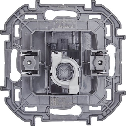 Розетка компьютерная RJ45 категория 5Е UTP алюминий INSPIRIA - фото 3