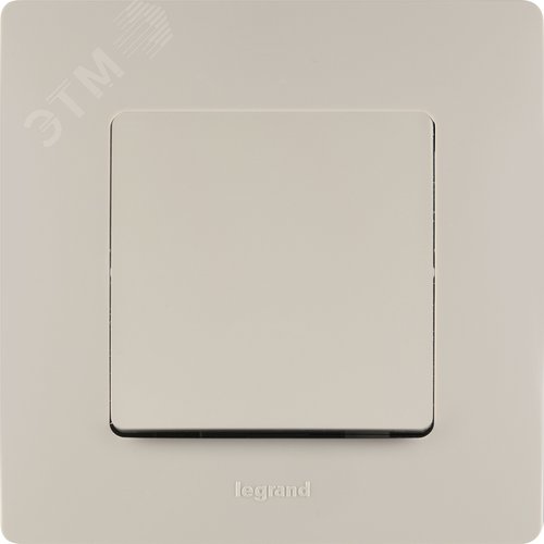 Выключатель 1-клавишный проходной 10А безвинтовое крепление слоновая кость ETIKA - фото 4