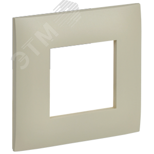 SKANDY Рамка 1-местная SK-F01B бежевый IEK - фото 1