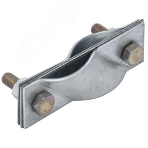 Изображение товара Зажим заземления диагональный стержень-стержень оцинкованная сталь (шт)