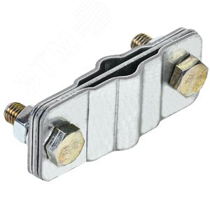 Изображение товара Зажим соединительный параллельный полоса/пруток—полоса/пруток нержавеющая сталь (шт)