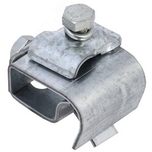 Изображение товара Держатель проводника круглого 8-10 мм для желоба водостока оцинкованная сталь (шт)