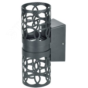 Изображение товара Светильник уличный декоративный для наружного освещения светодиодный 5103 настенный 10 Вт 4000К IP54 серый (шт)